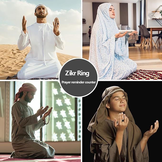 Zikr™ Smart Tasbeeh Ring - Premium Ramadan Edition خاتم الذكر الذكي - إصدار رمضان المتميز